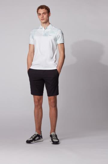 Koszulki Polo BOSS Slim Fit Białe Męskie (Pl93638)